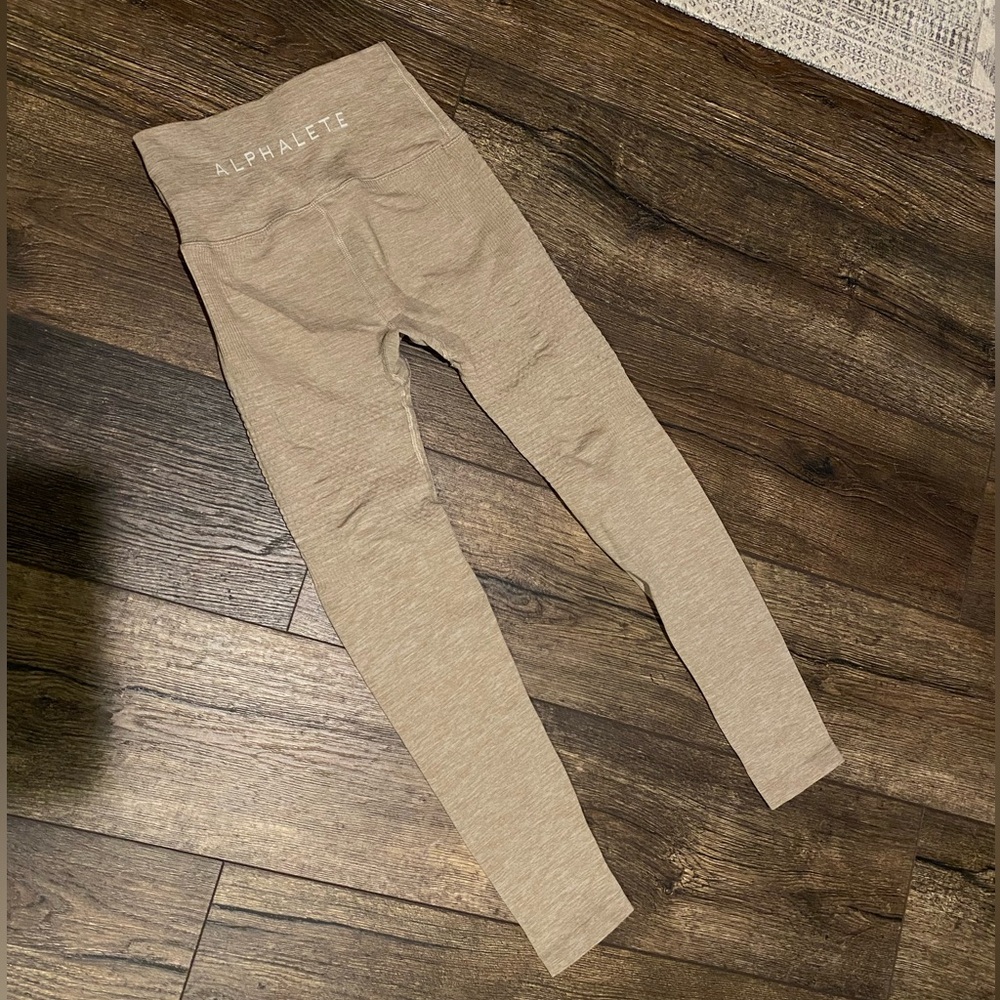 Alphalete Tan Leggings